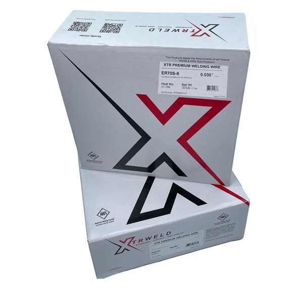 Xtrweld ER70S-6 Filler Metal, 33 Lb. Spool priced per pound Steel, 0.035 In Dia SP70S6035-33 - main